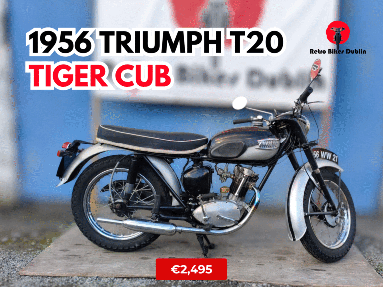 1956 Triumph T20 Tiger Cub
